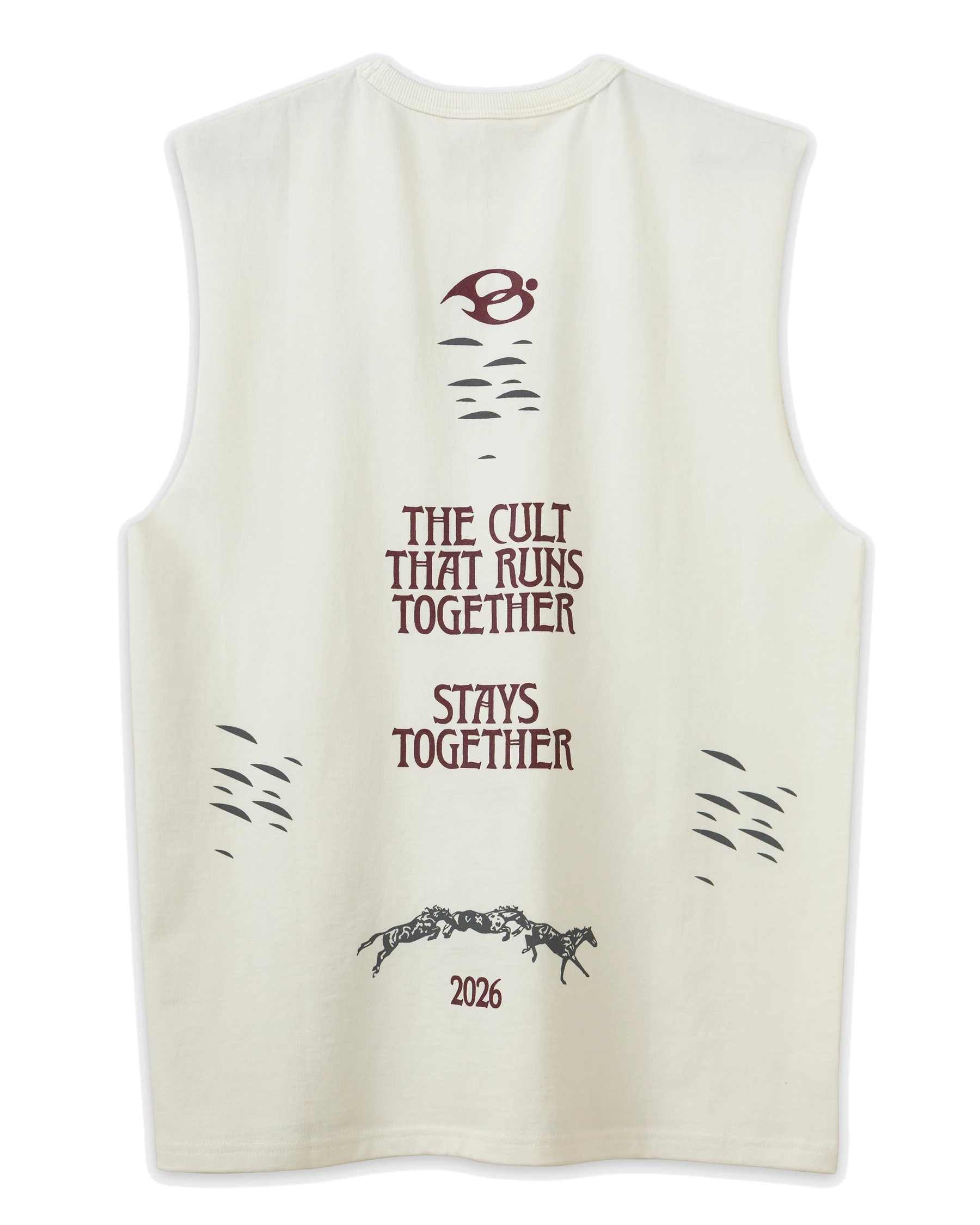 भाग Muscle Tank - back print